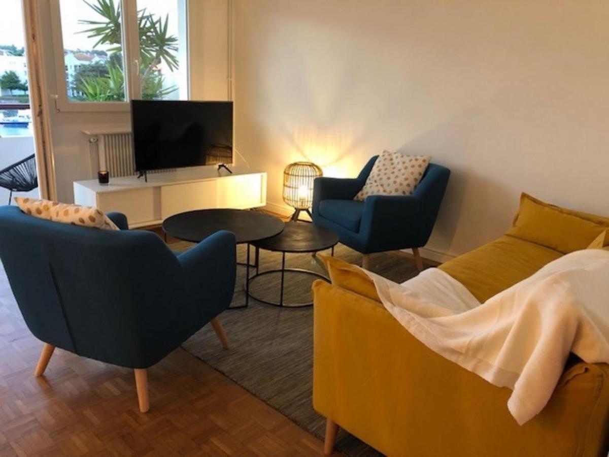 Ciboure : T4 Spacieux Avec Balcon Et Veranda, Proche Golf - Fr-1-239-554 Exteriör bild