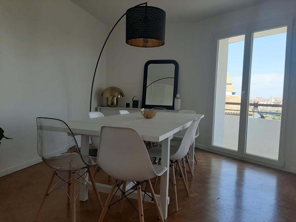 Ciboure : T4 Spacieux Avec Balcon Et Veranda, Proche Golf - Fr-1-239-554 Exteriör bild